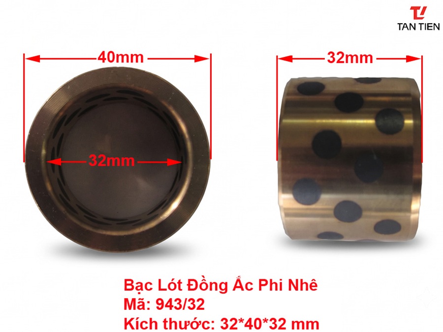 Bạc Lót Đồng 943/32